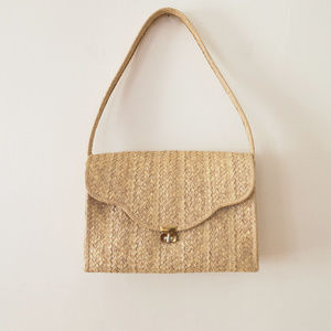 Vintage Woven Handbag
